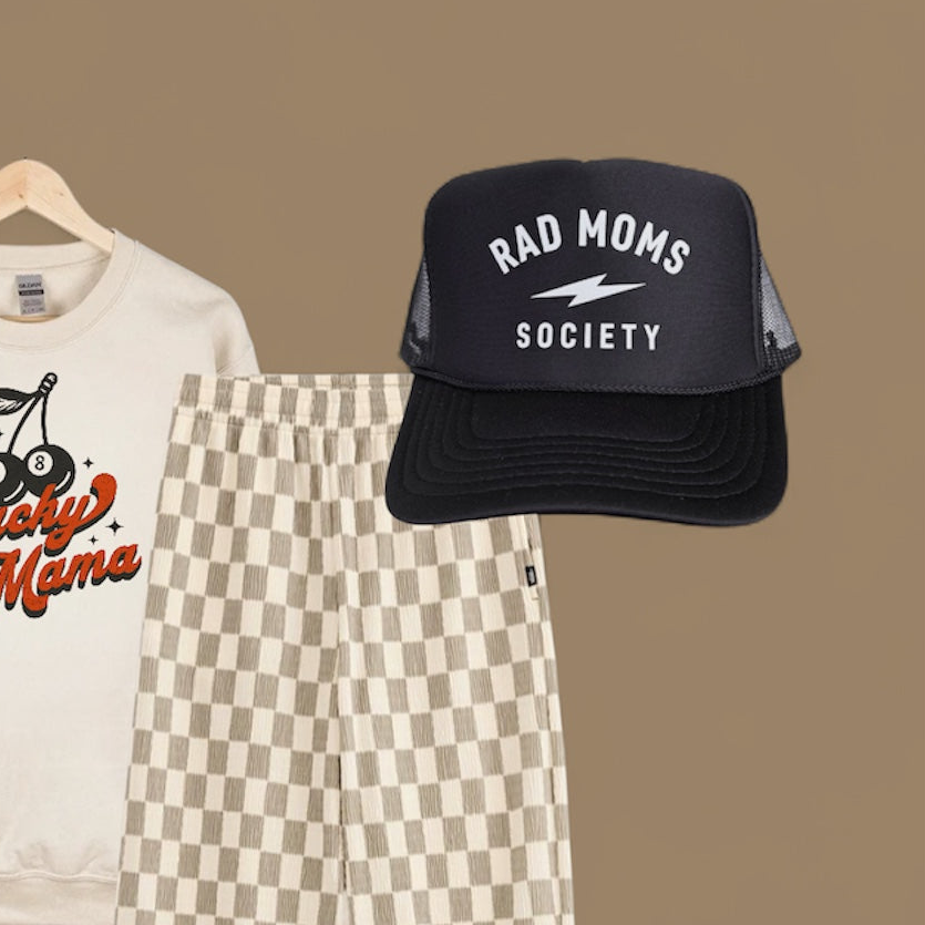 RAD MOM SOCIETY trucker