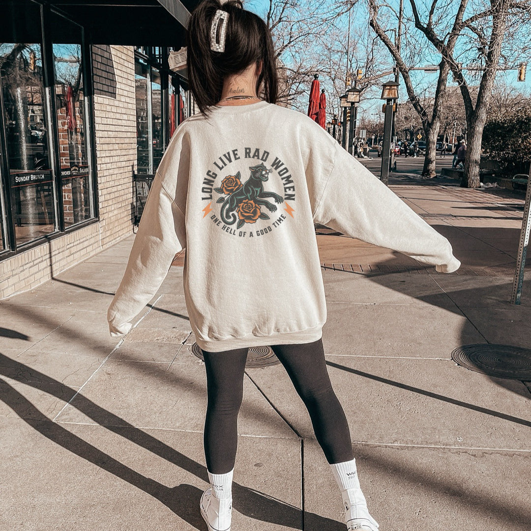 LONG LIVE RAD WOMEN crew