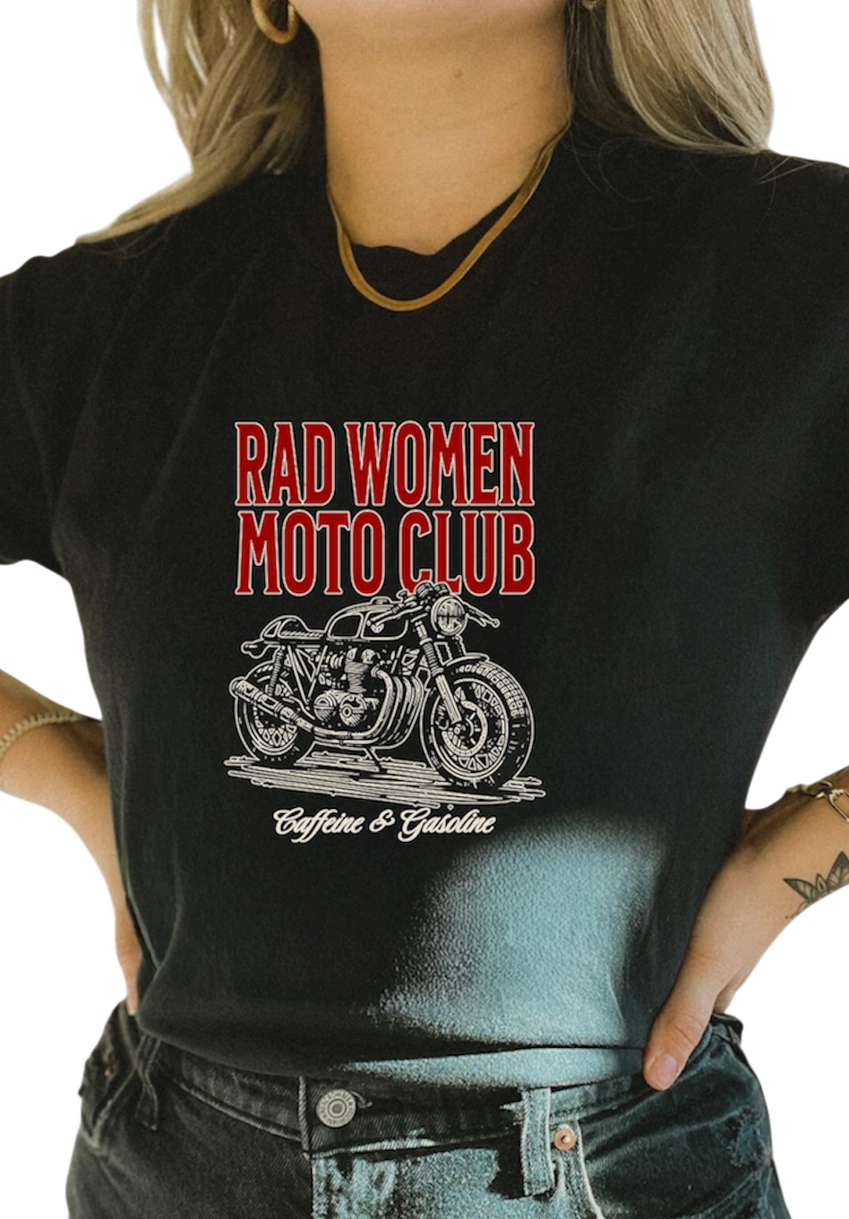 RAD WOMEN MOTO CLUB tee