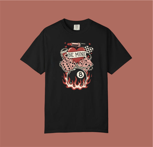EIGHT BALL BE MINE tee