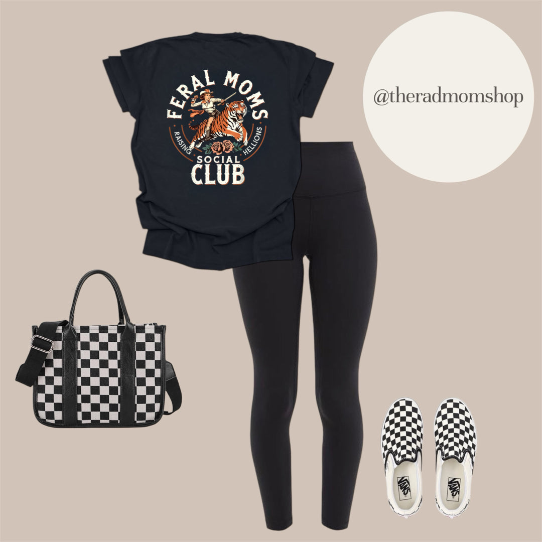 FERAL MOMS CLUB tee